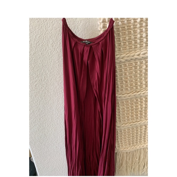 Burgundy Lulus Tricks of the Trade dress - Picture 4 of 5